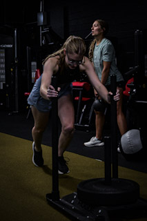 Women training