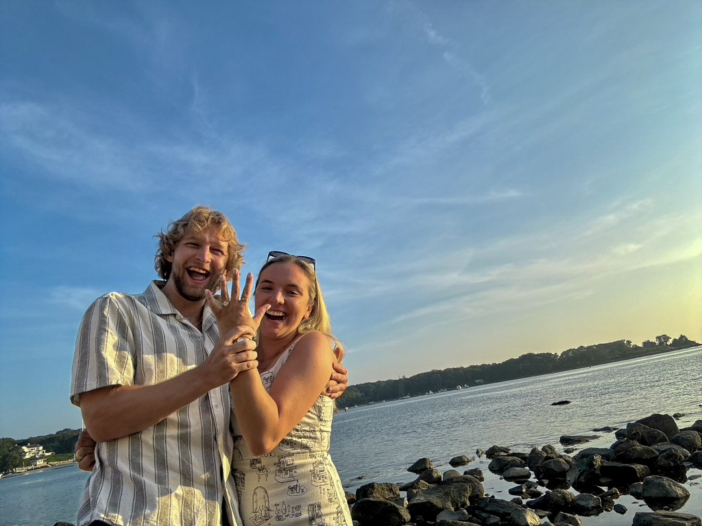 Sarah and Zack Engagement Photo